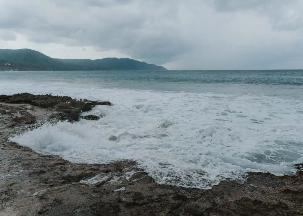 Stormy Cane Bay Beach on Saint Croix