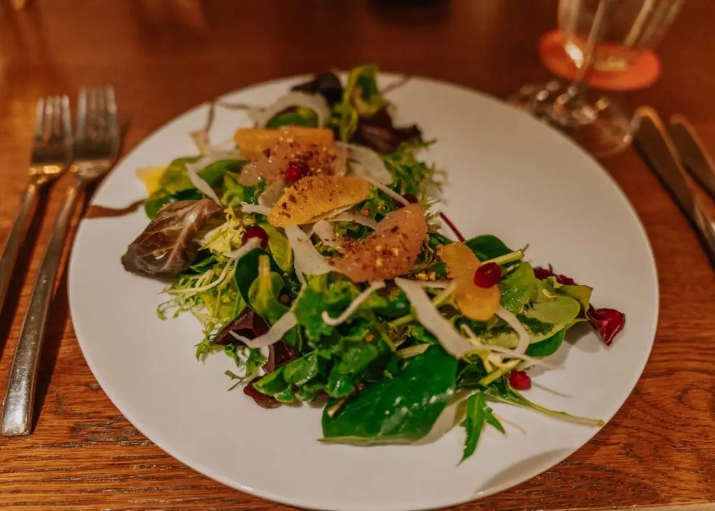 The Wake Virgin Voyages Menu Salad