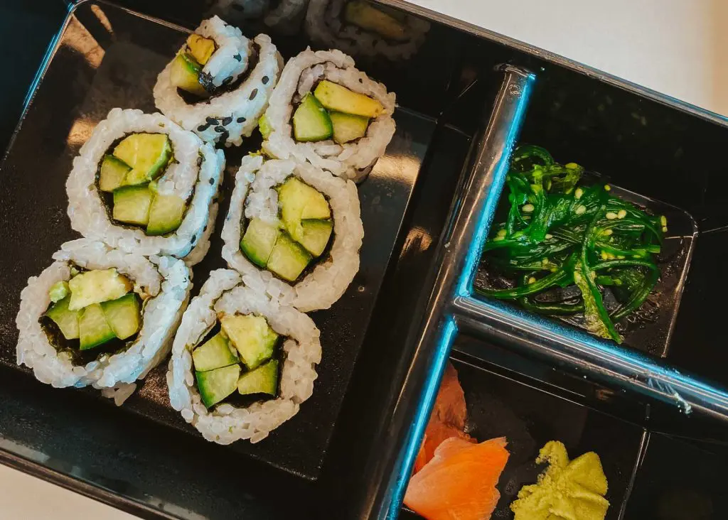 Virgin Voyages Vegan Sushi