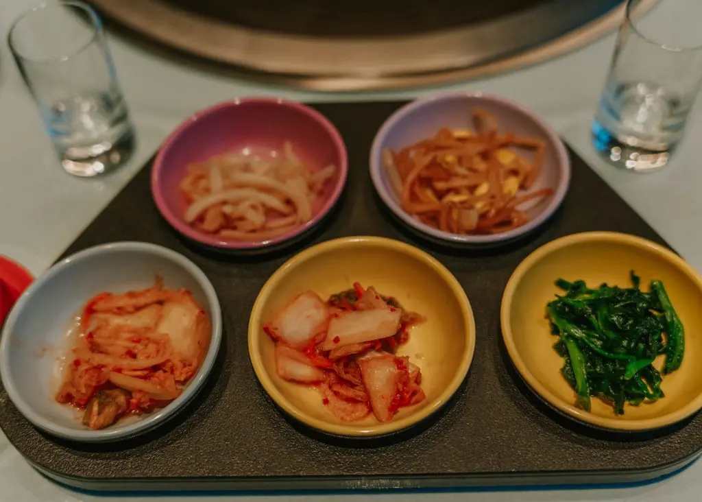 Vegan korean food on virgin cruise