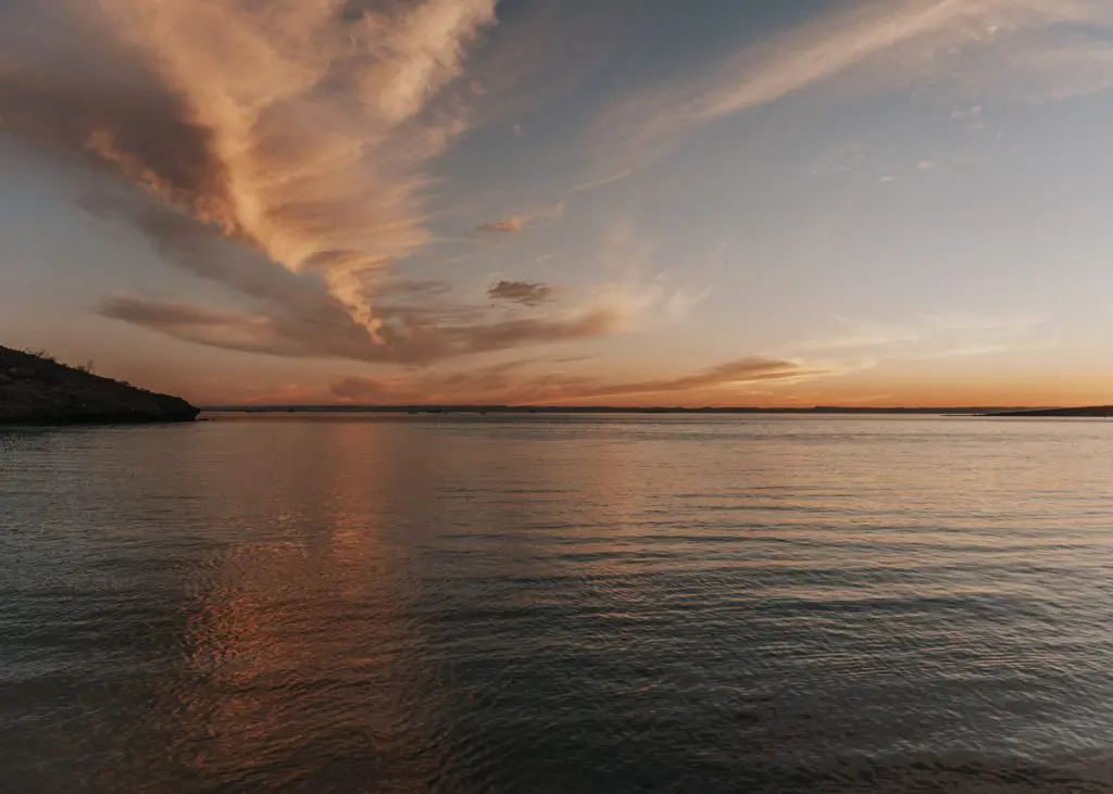 La Paz sunset