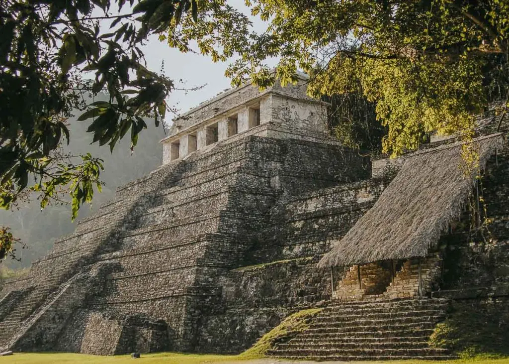 Palenque ruins in Chiapas
