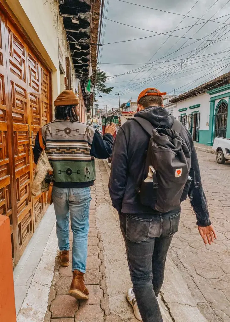 Exploring San Cristobal de las Casas on a tour with a local guide