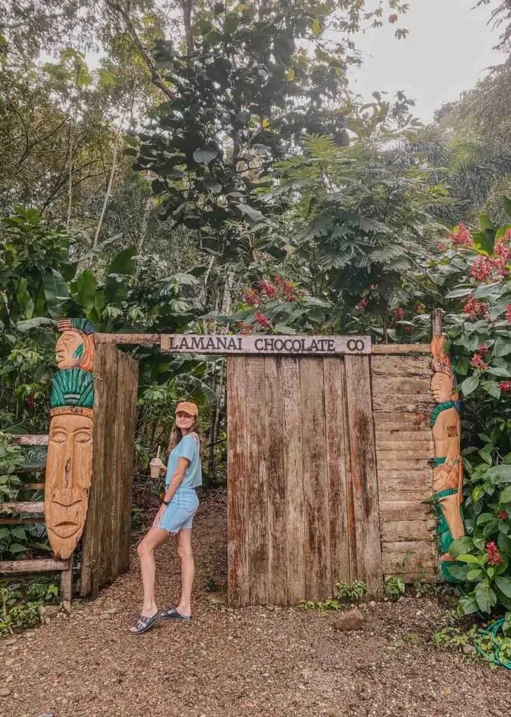 Lamanai Chocolate Co on the Belize Hummingbird Highway
