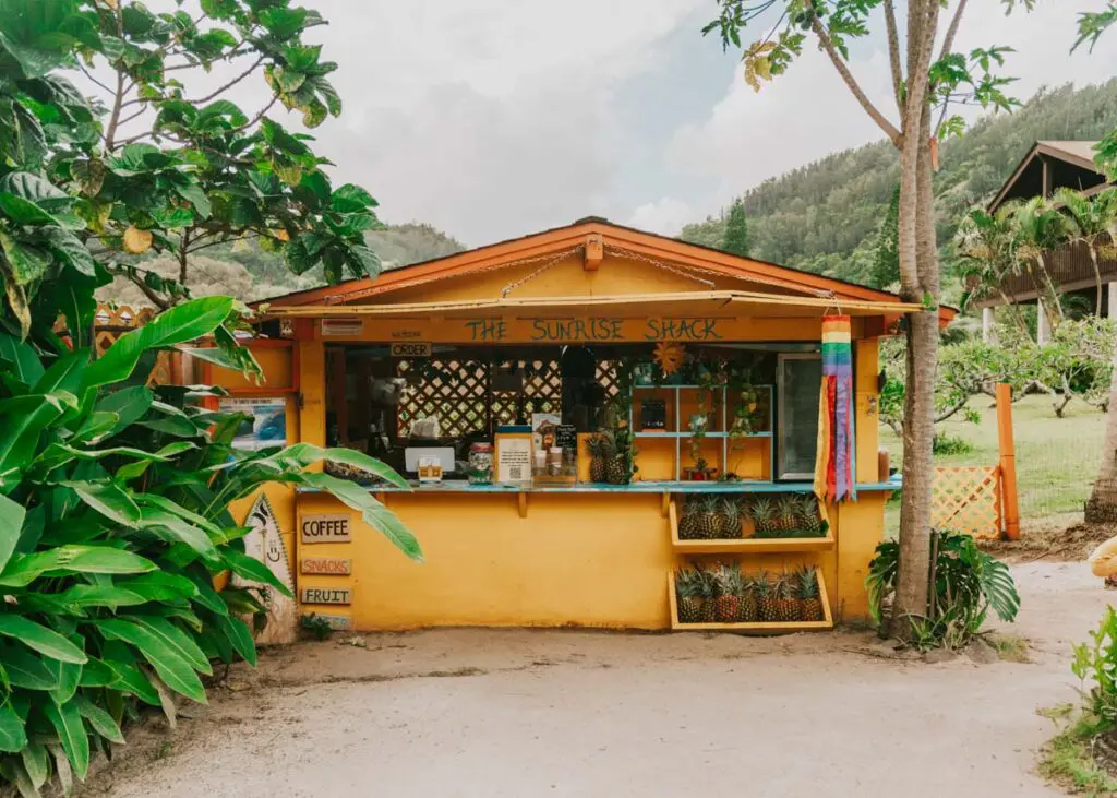 The Sunrise Shack on Oahu's North Shore