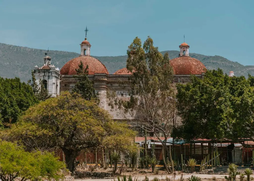 View in Mitla, a day trip from Oaxaca