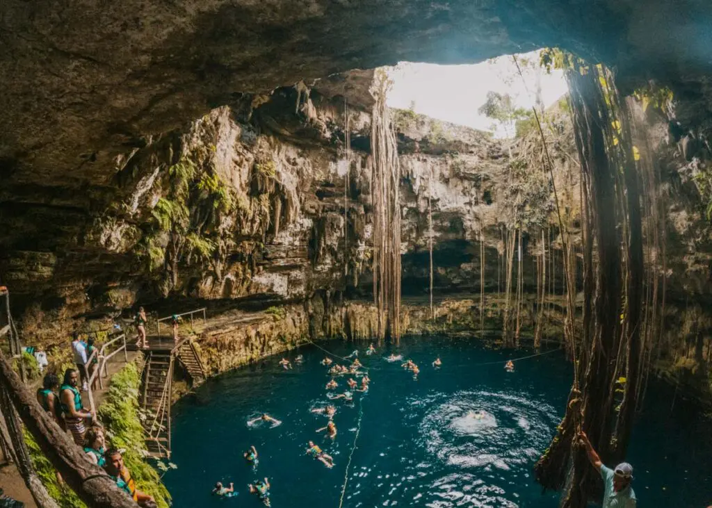 Cenote Oxman, one of the popular Valladolid Mexico Cenotes