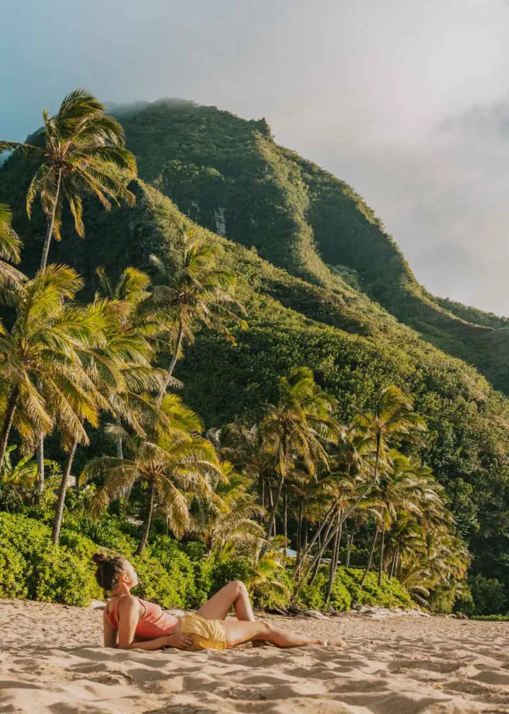Tunnels Beach in Kauai, Hawaii