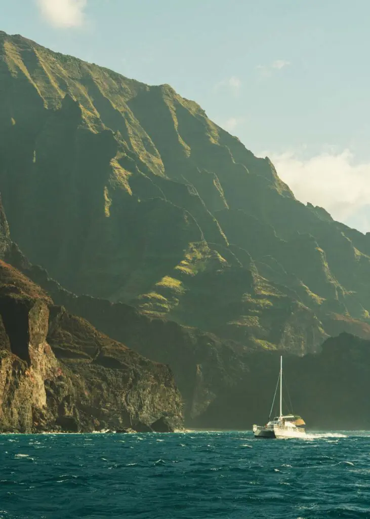 Kauai's Napali Coast, one of the most beautiful places in Hawaii
