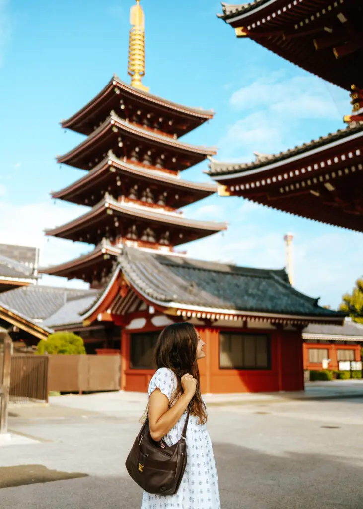 Sensoji Temple in Asakusa