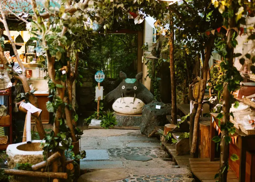 Totoro at Studio Ghibli Store in Japan