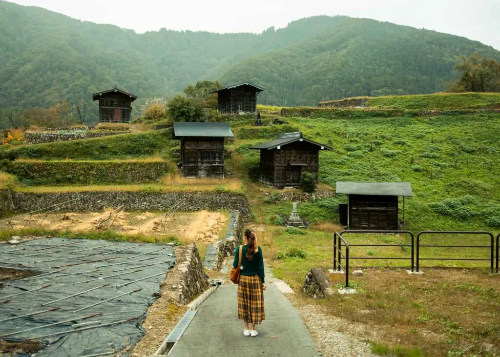 Some of the itakura in Tanekura, Hida