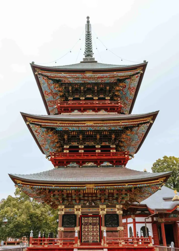 Narita's Naritasan Shinsho-ji Pagoda in Japan