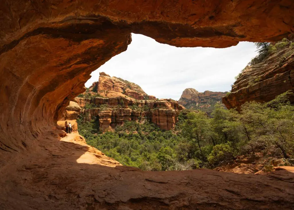 Another cave at Subway Cave trail