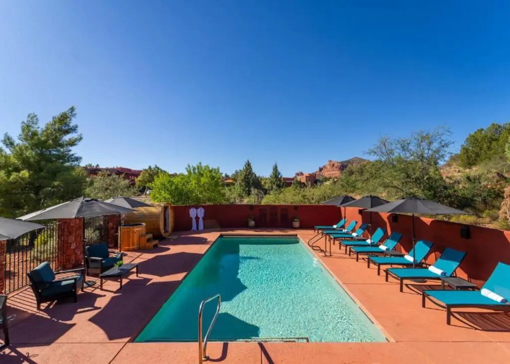 Pool at Las Posadas of Sedona
