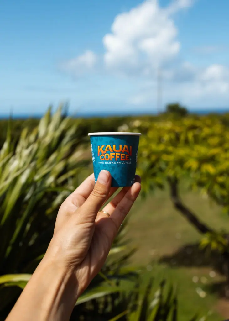 Kauai Coffee Company tasting cup