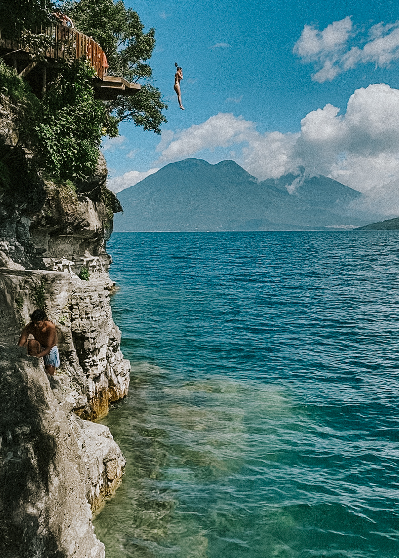 The BEST Place to Swim in Lake Atitlan